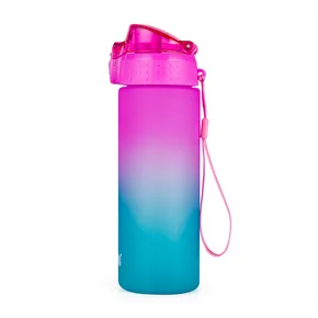 Flasche OXY CLiCK 600 ml OXY Ombre Blau-Rosa